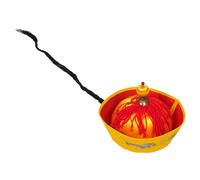 Angoily Sombrero Imperial Chino Antiguo para Adultos Tocado Real Qing con Coleta Trenzada Accesorio Teatral para Cosplay y Representaciones Culturales Disfraz Tradicional Chino Real