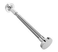 Angoily Soporte Ajustable de Fregadero de Cocina bajo Encimera de Acero Inoxidable 35-50 CM Tubo de 27 MM Barra Telescópica Resistente para Reparación y Montaje en Cocina