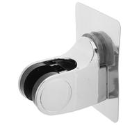 Angoily Soporte de Ducha sin Taladrar Adhesivo Ajustable Multiángulo Base Plástica para Cabezal de Ducha de Mano Instalación sin Clavos para Baño Compatible Mayoría Fácil Montaje en Pared