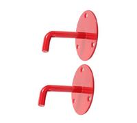 Angoily Soporte de metal para extintor de incendios, montaje en pared, 2 unidades, extintor de Co2, gancho de pared, soporte de hierro para extintor de 2-9 kg, ahorra espacio, resistente, adecuado