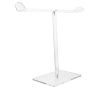 Angoily Soporte de Pared para Diademas de Acrílico Ligero y Multiusos, Organizador Transparente Adecuado para Tiendas de Accesorios y Boutiques de Mujer