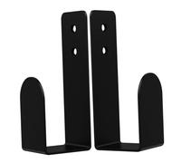 Angoily Soporte de Teclado de Pared Acrílico Duradero Compatible Teclados Montaje Organizado para Oficina Almacenamiento Compacto Negro