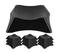 Angoily Soporte Múltiple para Balones de Baloncesto, Fútbol y Béisbol, Base Negra de Abs Resistente, Expositor de Balones para Interior, Pack de 10 Unidades para Almacenamiento