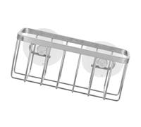 Angoily Soporte para Esponjas de Cocina Ventosa Acero Inoxidable sin Taladro Organizador para Paños y Estropajos Escurridor Compacto para Fregadero Práctico y Duradero