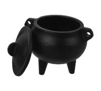 Angoily Soporte para Palo Santo y Quemador de de Hierro Fundido, Cuenco para Quemar Hierbas Aromáticas, Adecuado para Prácticas de Relajación y Espacios Zen