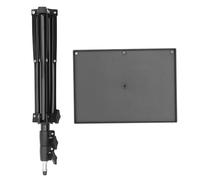 Angoily Soporte para Proyector Trípode Ajustable de Metal y Abs, Bandeja Plegable para Colocación Estable en Cine en Casa y Almacenamiento Portátil