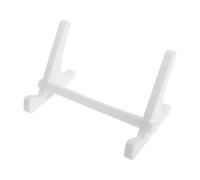 Angoily Soporte para Teclado de Ordenador Ergonómico y Desmontable, Blanco | Plástico, Estructura Modular Bandeja Integrada, para Portátil y Teclados Tenkeyless, Estudio y Programación