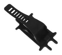 Angoily Soporte para Teléfono de Bicicleta para Manillar, Correa de Silicona Negra, Compatible con Móviles, Soporte Móvil Ciclista Seguro para Ciclismo y Navegación en Montaña