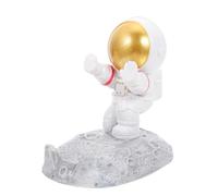 Angoily Soporte para Teléfono Móvil Astronauta de Resina Creativa Decoración de Escritorio Práctica y Original para Casa y Oficina Diseño Adorable y Funcional