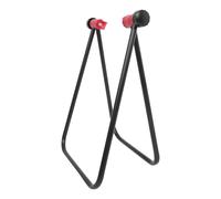 Angoily Soporte Plegable para Bicicletas de Montaña, Pie de Apoyo Antideslizante de Hierro Negro Gancho Ajustable para Reparación y Estacionamiento - Herramienta Práctica