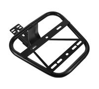 Angoily Soporte Trasero para Bicicleta Eléctrica de Hierro, Portaequipajes Resistente, Estante Amplio para Almacenamiento en Ciclismo y Accesorios para Patinetes Eléctricos