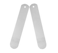 Angoily Soportes para Calcetines de Aluminio 8,5x45 Cm, 2 Unidades, Organizador y Moldeador de Calcetines para Evitar Arrugas, Exhibidor para Uso Deportivo y Orden Armario