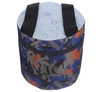 Angoily Taburete Agrícola Portátil de 25 CM de Alto Bolsa Lateral Taburete Práctico y Ligero para Jardinería Camping y Trabajos Exteriores Diseño Estable y Material Plástico