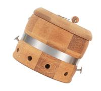 Angoily Tanque de Moxibustión de Madera Portátil y Ajustable con Cuerda para Llevar, Adecuado para Terapia de Calor en Casa y Relajación de Espalda y Cintura