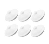 Angoily Tapa para Taza Esmaltada Pequeña 6 Piezas Redonda de Esmalte Resistente al Calor Tapa para Taza de Té y Agua Reutilizable y Portátil para Camping y Uso Diario