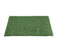 Angoily Tapete Antideslizante de Césped Artificial 40X60 CM para Puerta de Entrada Alfombra Exterior Base Negra Adecuado para Jardín Balcón y Decoración de Exteriores