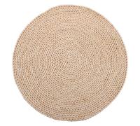 Angoily Tapete de Hojas de maíz Natural para fotografía - Mantel Individual Tejido Redondo Extragrande para Fondo de fotografía de Productos - Decoración de Mesa Hecha a Mano para de Alimentos -