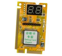 Angoily Tarjeta de Detección de Placa Base de Computadora Herramienta Precisa de Prueba de Placa Base Tarjeta de Pci-e para Computadora Portátil
