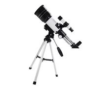 Angoily Telescopio Astronómico Profesional De Telescopio Monocular con Trípode Portátil Ocular Refractivo para Observación Nocturna