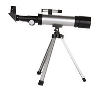 Angoily Telescopio para Niños Principiantes de 90 Aumentos con Trípode Refractor para Exploración Segura al Aire