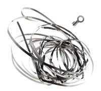 Angoily Tiras de Repuesto para Selladora al Vacío, Elementos Calefactores Duraderos Protección contra Fugas, Kit Completo para Sellado de Bolsas Plásticas y Films en Aplicaciones