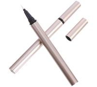 Angoily Tubo de Delineador de Ojos Recargable de Plástico Dorado 1ml, Pack de 5 Unidades Portátil para Tiendas de Cosméticos