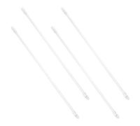 Angoily Varilla para Persianas Venecianas Transparente de 17 Pulgadas Accesorio para Cortinas Domésticas Set de 4 Piezas de Plástico Resistente para Reemplazo y Uso Prolongado