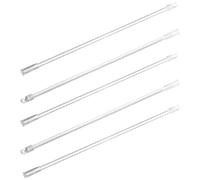 Angoily Varillas para Persianas Transparentes de 17 Pulgadas 5 Piezas Accesorios de Cortina para Estores Ventanas Varillas de Repuesto para Persianas Verticales Varita de Inclinación