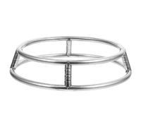 Angoily Wok Ring Rack Acero Inoxidable Doble Capa Wok Olla Stand Resistente al Calor Ronda Pot Rack Utensilios de Cocina Accesorios para Cocina Casera 26 cm