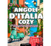 Angoli d'Italia Cozy: Disegni Semplici e Grandi