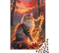 Angora Turco Puzzle 1000 Piezas Puzzles para Adultos Decoración del Hogar Puzzle Regalos para Se?Oras 1000pcs (75x50cm)