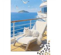 Angora Turco Salón de Crucero Puzzle 1000 Piezas Impresión De Alta Definición, Puzzle De Madera, para Adultos Y Niños, Rompecabezas Entretenimiento Creativo, Regalo 1000pcs (75x50cm)