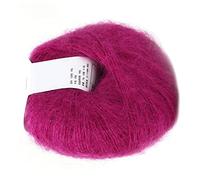 Angora Wool Soft Mohair Pashm Knit Yarn for Warm Scarves, Shawls, and (15
