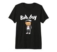 Angry Bad Boys Style, Cool Teddy Bear Bad Boy Graphic Design Camiseta Premium