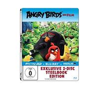 Angry Birds - La película (Steelbook con tarjeta lenticular 3D, 3D + 2D, nuev...