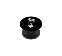Angry Gorilla Face Diseño de Fuerza de Animal Salvaje PopSockets PopGrip Adhesivo