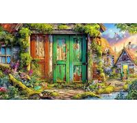 Angry-Green-Extranjero-in-Sneakers Rompecabezas para Adultos: 1000 Piezas de Cartón Reciclado - Decoración 75x50cm/1000pcs