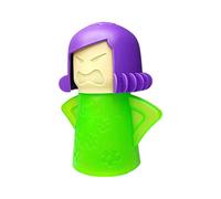 Angry Mama - Limpiador de vapor para horno microondas, limpiador de microondas Angry Mom, solo tienes que añadir vinagre y agua, reduce el tiempo de limpieza a la mitad (verde)