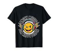 Angry Music For Happy People EMO Fan Punk Oyente - Camiseta