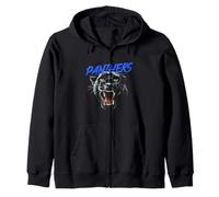 Angry Panther Big Cat Predator Majestic Beast Amante de los Animales Sudadera con Capucha