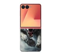 Angry Wolf Running Funda Carcasa Case para Samsung Galaxy Z Flip 7