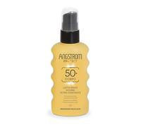 Angstrom Protect - Leche solar en spray corporal SPF 50+, acción hidratante y duradera, indicada para pieles sensibles, 175 ml