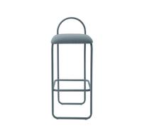 ANGUI Taburete de Bar 92,5 cm Azul Polvoriento