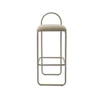 ANGUI Taburete de Bar 92,5 cm Taupe