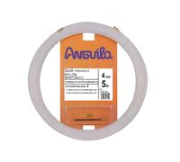 Anguila Guía Pasacables Nylon Blanco ⌀4mm 5m T.Intercamb Electricista