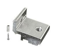 Ángulo de esquina de aluminio mecanizado de precisión y tornillos de fijación para sistemas de marcos estructurales 2020 3030 4040 Soportes de montaje de aluminio laterales