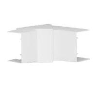 Ángulo interior ajustable 40x57mm blanco señalización - Esquina interior para camino de cables