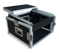 Ángulo Rack 6/10 HE con ordenador portatil estante Flightcase Laptop