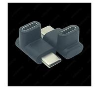 Ángulo Recto 90 Grados USB 3.1 Tipo C Adaptador convertidor USB-C Macho a Hembra Compatible con teléfono SM-Art Compatible con SAMS-ung S9 S8 Note 9 (Color : UP)