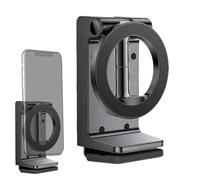 Ángulos de visión ajustables: combinando flexibilidad en ajustes de ángulo, el soporte para teléfono cuenta con una mezcla de buen gusto de utilidad y elegancia, con líneas que armonizan con
